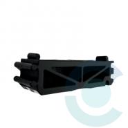 Elevation for clamp with clip 50mm