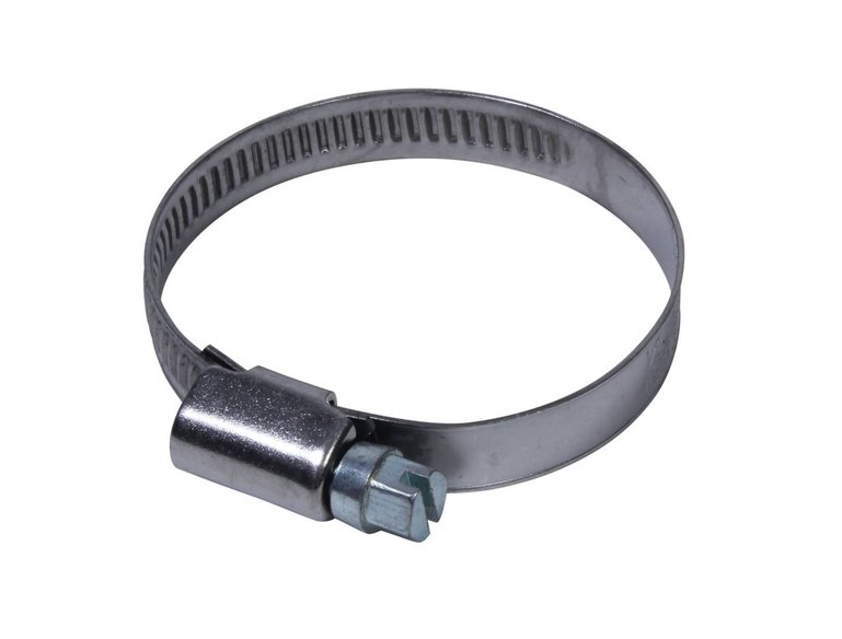 Stainless steel hose clamp 28-50mm, bag of 6