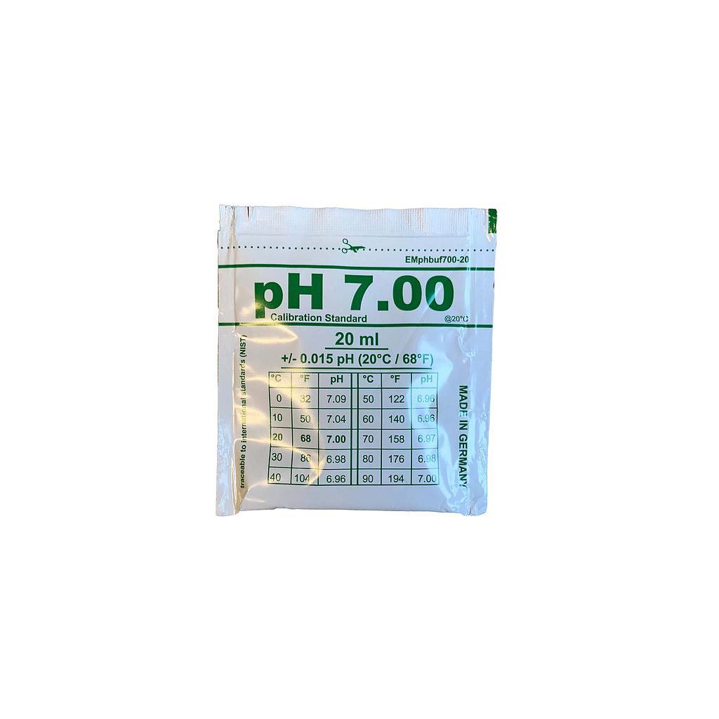Calibration fluid pH 7 - 20 ml sachet