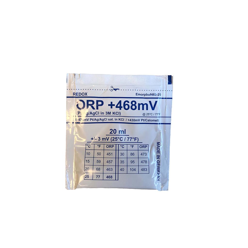 Calibration fluid redox 468 mV - 20 ml bag