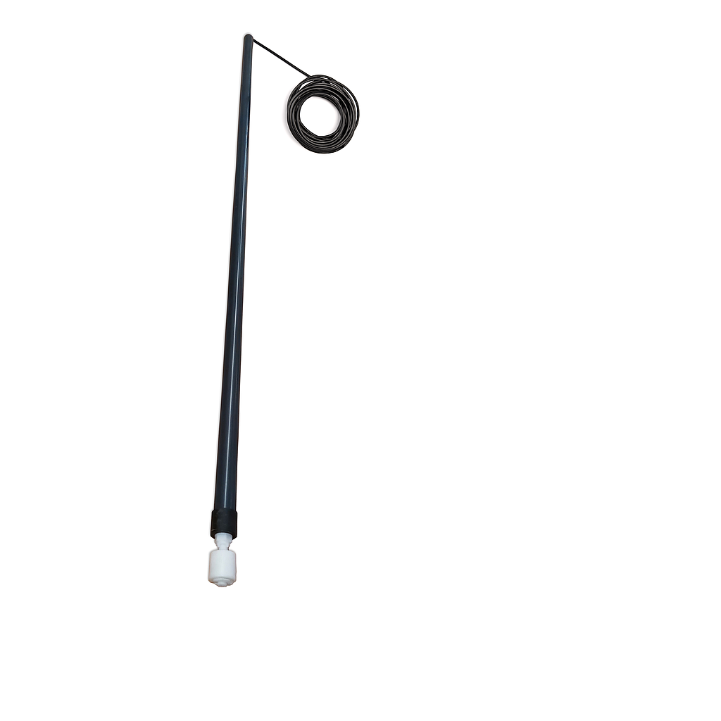 Level controller 50 cm for Chlorine/acid/base vessel 5m two-wire connection