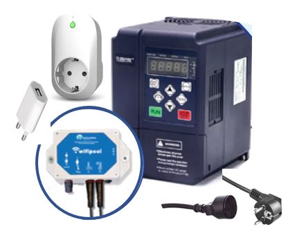 Frequency regulator for filter pump 240V - 1 HP - 750W