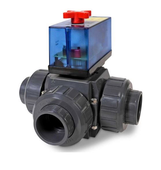 Automatic 3-way valve 50 mm T-bore without controller type Peraqua