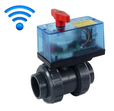 WIFI Automatic 2-way valve 50 mm without TLF temperature control module-  type Peraqua