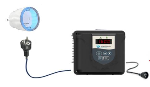 Frequency regulator IP20 230V - 1.15 kW (1.5PK)