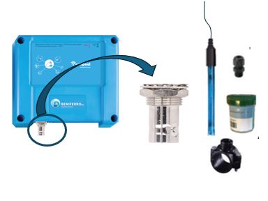 &quot;Additional RX measurement on CONNECT PRO measuring and control box - including RX probe (salt electrolysis) and installation material&quot;