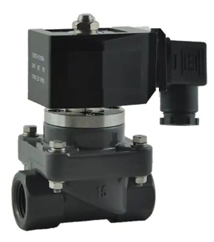Solenoid 2-way valve 1.5 inch V 230V Normally open