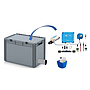 Salt electrolysis HS pre-assembled in box with pH and RX control - Wifi - 16g/h - Swimming pool 50m³ - with flow switch